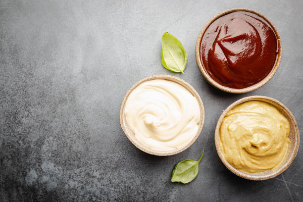 istock Classic set of sauces 1246370753