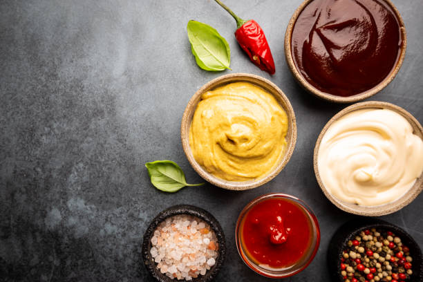 istock Classic set of sauces 1246370756
