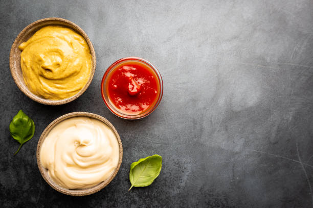 istock Classic set of sauces 1246370762