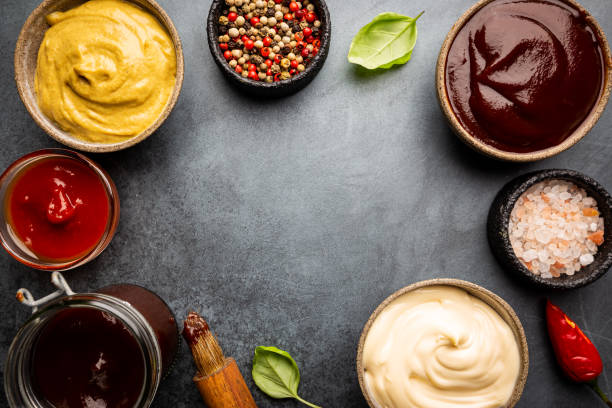 istock Classic set of sauces 1246370939