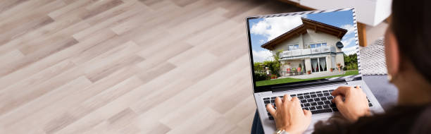 istock Looking Real Estate Property Online 1246372576