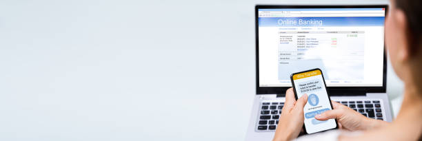 istock Online Banking Business App 1246372623
