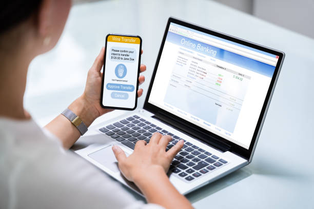 istock Online Banking Business App 1246372626
