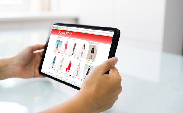 istock Woman Shopping Online On Tablet 1246372784