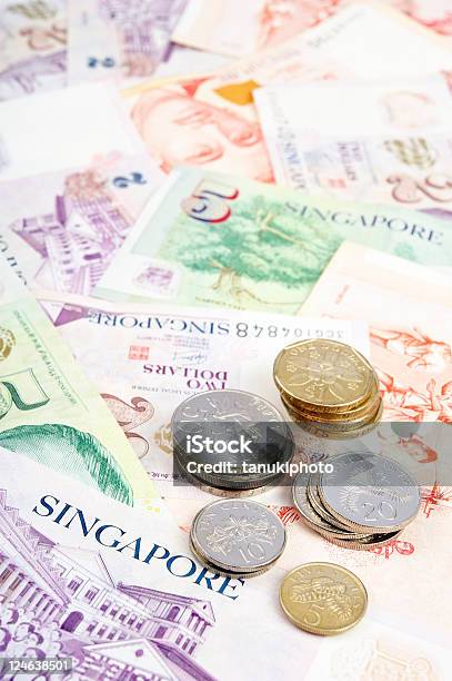 シンガポール Banknotes 硬貨 - カラー画像のストックフォトや画像を多数ご用意 - カラー画像, クローズアップ, コンセプト
