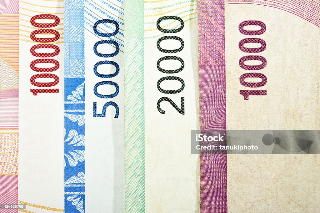 Indonesian Rupiahs  All Asian Currencies Stock Photo