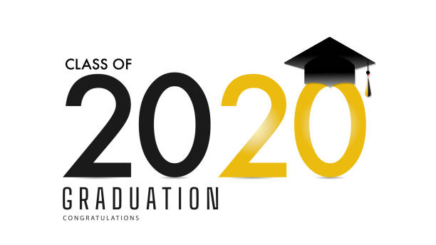 istock Graduation  Class of 2020 logo simple template ,Isolated on white background ,Vector illustration EPS 10 1246389181