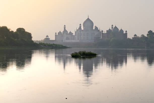 istock The view on Taj Mahal from river side 1246394731