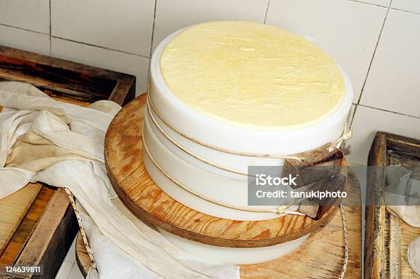 Making Of Cow Cheese Stock Photo - Download Image Now - Agriculture, Cheese, Cheese Making