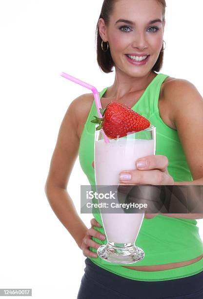 Fruchtsmoothie Stockfoto und mehr Bilder von Abnehmen - Abnehmen, Attraktive Frau, Durst