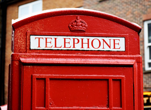 istock Traditional Red Telephone Booth At London 1246401137