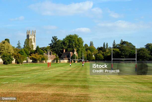 Foto de Universidade De Oxford Campos De Rugby e mais fotos de stock de Campo de Rúgbi - Campo de Rúgbi, Campo esportivo, Reino Unido