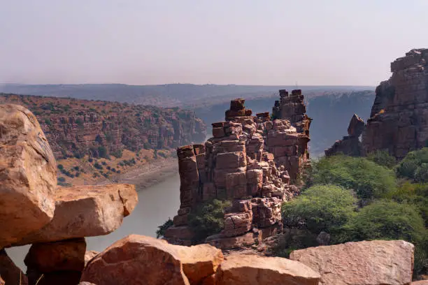 The great canyon in Gandikota