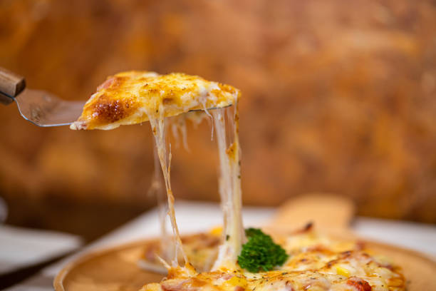 istock Hawaiian pizza whit cheesy topping. 1246425424