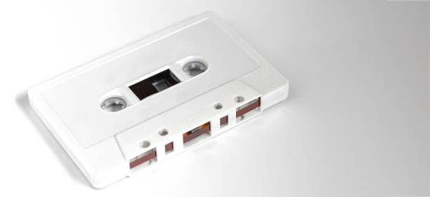 istock Audio Cassette Tape on a white background 1246430478