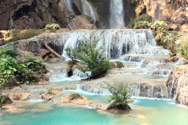 Hauna Rock Waterfall in Khao Yai National Park, Thailand