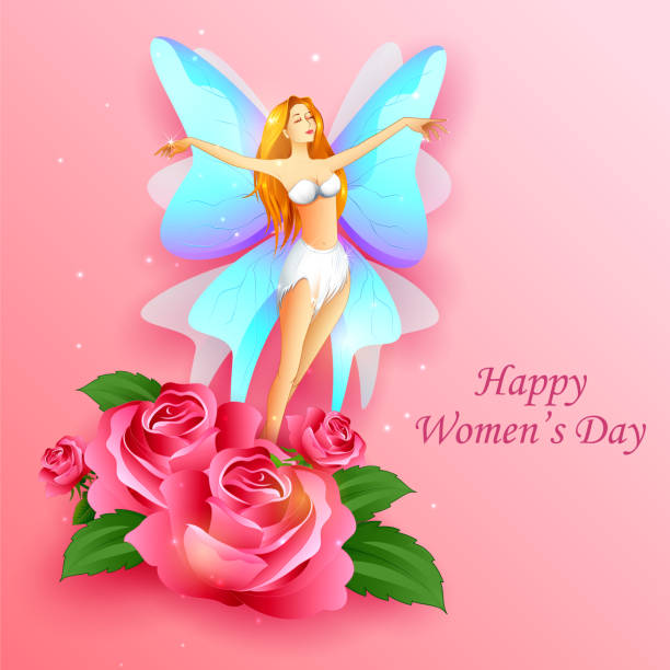 istock Happy International Women's Day 8th March greetings background 1246442837