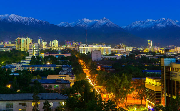 istock Almaty city view 1246460039