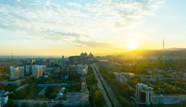istock Almaty city view 1246462215