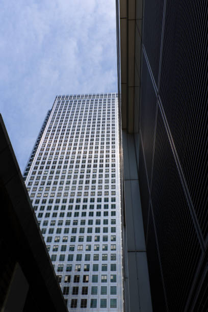 istock Isolated modern office buildings in Canary Wharf. 1246509040