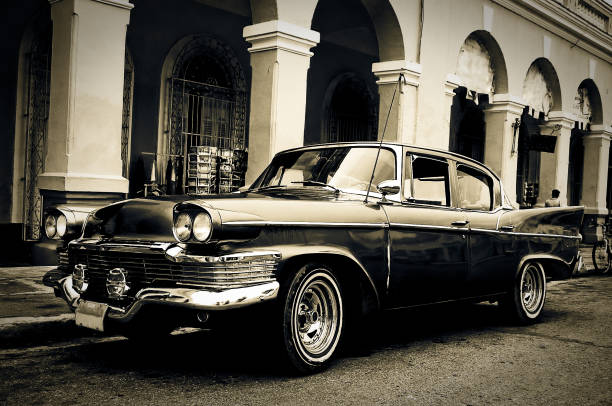 istock Classic car, Cienfuegos, Cuba 124651302