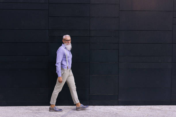 istock Senior hipster man portrait 1246527020