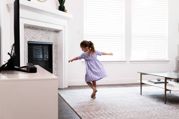 istock Dancing little girl 1246537772