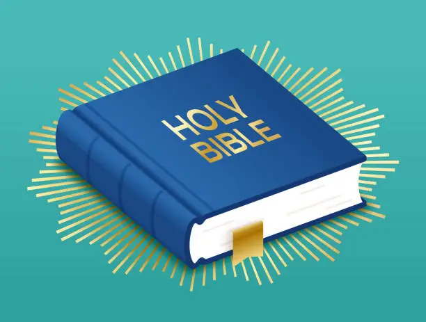 Vector illustration of Holy Bible