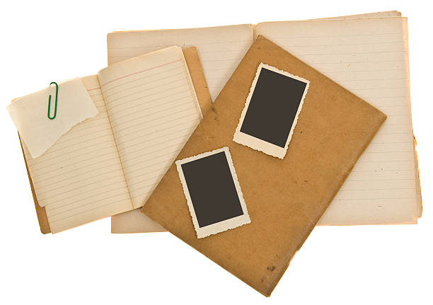 istock Vintage Photos Background 124654588