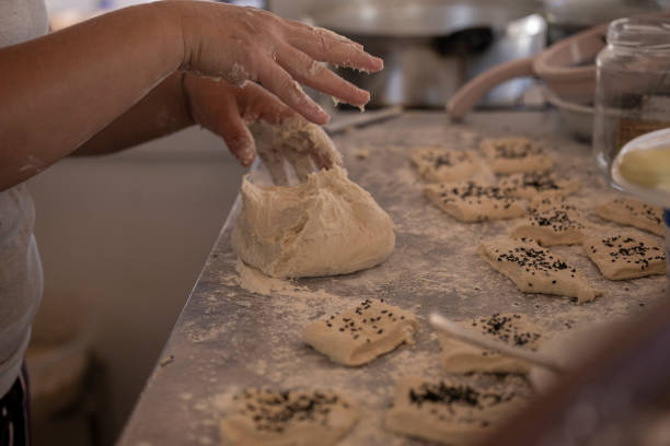 istock Handmade foods made by flour. 1246548159