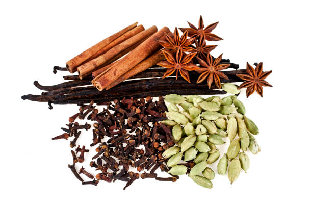 istock Vanilla with cinnamon, anise, clove and cardamom 1246562218