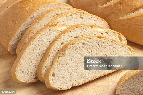 Sliced Ciabatta Bread Stock Photo - Download Image Now - Baked, Bran, Bread