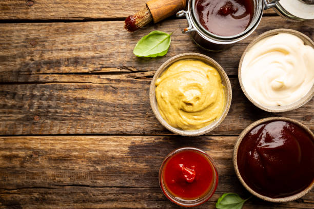 istock Classic set of sauces 1246600799