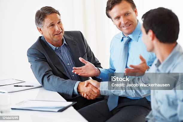 Business Partners Stock Photo - Download Image Now - 40-49 Years, Adult, Adults Only