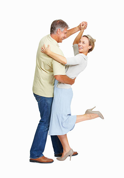istock Couple enjoying a dance 124663822