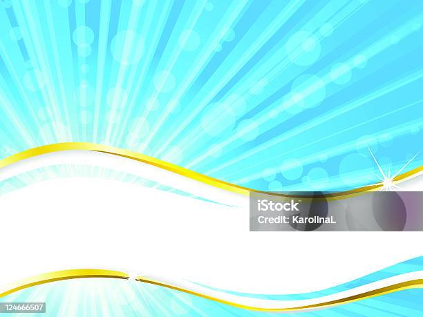 Sunshine Banner Stock Vektor Art und mehr Bilder von Bildhintergrund - Bildhintergrund, Blau, Farbbild