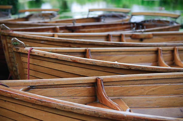 istock Boats on the river Stour UK 124667102