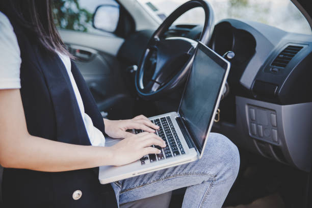 istock businesswoman using laptop 1246685771