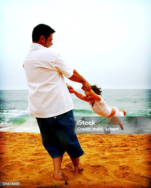 Spinning Around Stock Photo - Download Image Now - Baby - Human Age, Beach, Child