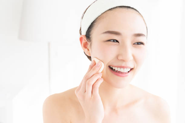 istock asian woman beauty image,sponge, 1246776285