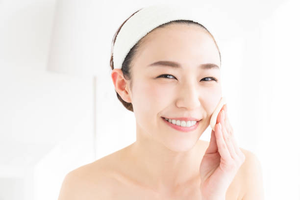 istock asian woman beauty image,sponge, 1246776808