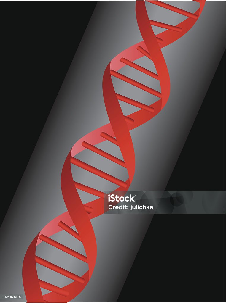 ДНК - Векторная графика Биология роялти-фри