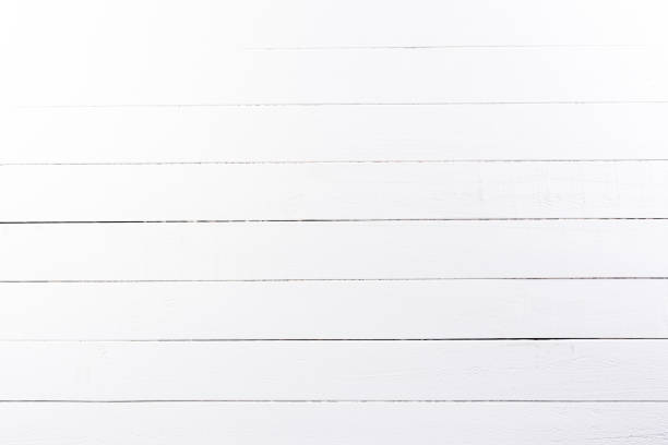 istock Top view of white  wooden texture background with space. 1246792230