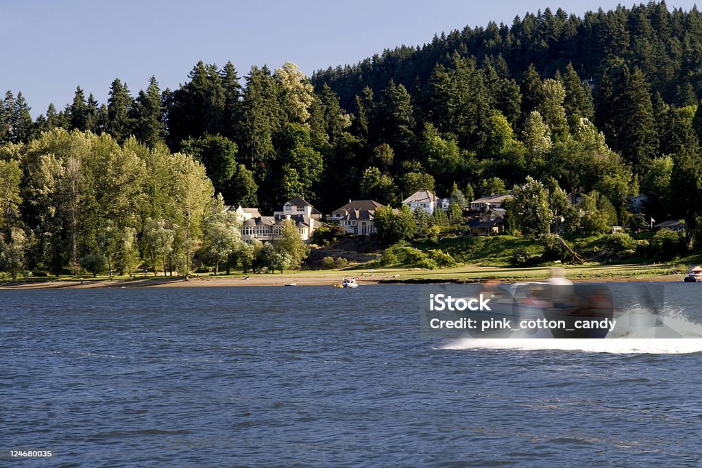 Boaters скорость, - Стоковые фото Орегон - штат США роялти-фри