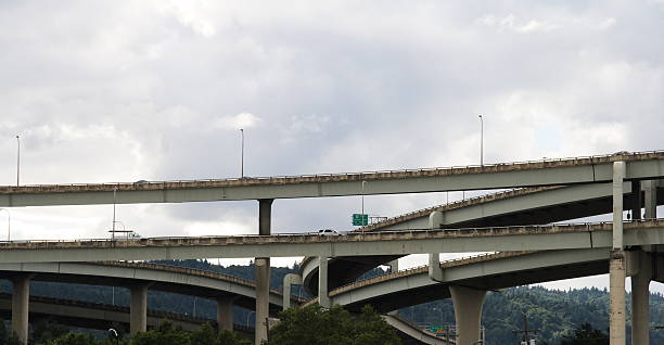 istock Freeway Bridges, Portland Oregon 124680151