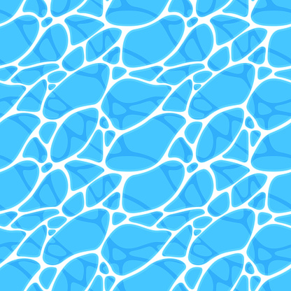 Water surface seamless pattern background (two lines of light and shadow)