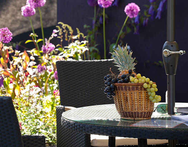 istock Garden furniture 124683438