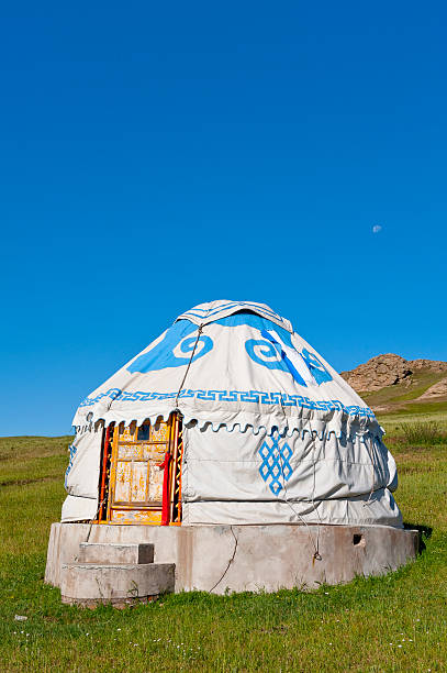 Yurt in Central Asian, Kazakhstan
