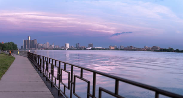 istock Detroit, Michigan - Skyline at Dawn 1246847275
