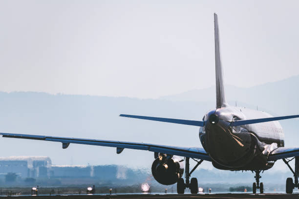 istock Passenger plane of the runway 1246871346